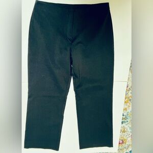Eileen Fisher black Ponte knit pant